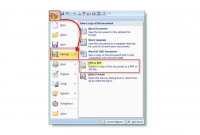 2007 Microsoft Office Add-in Microsoft Save as PDF or XPS