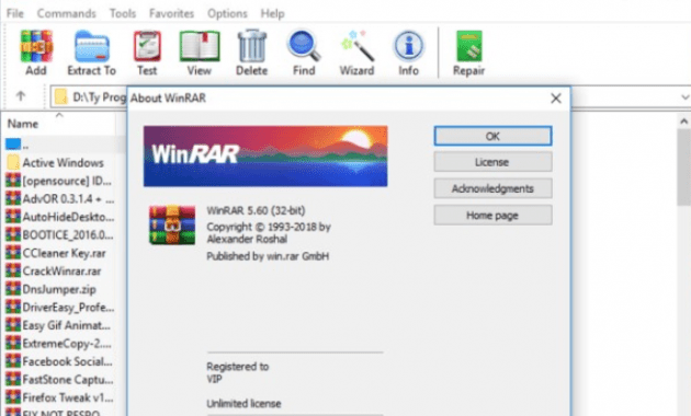 WinRAR 32-bit